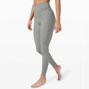 Lululemon Align Pant 28 Engineer Print City Gray Camo Cheetah Pant Legging 6